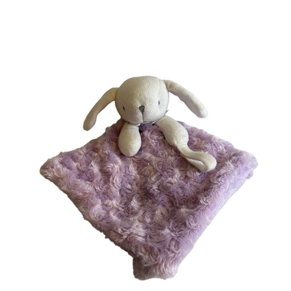 Blankets & Beyond Toys Blankets Beyond White Bunny Rabbit Lovey